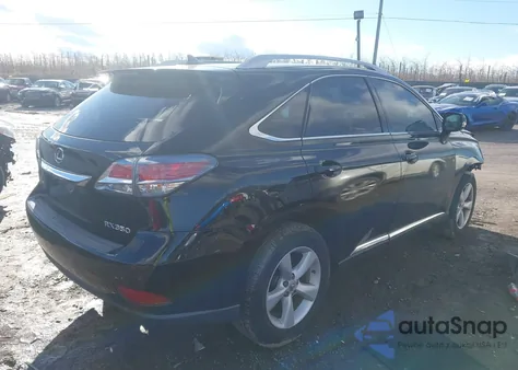 2013 Lexus Rx 350 z USA, uszkodzony, nr VIN 2T2BK1BA8DC164344